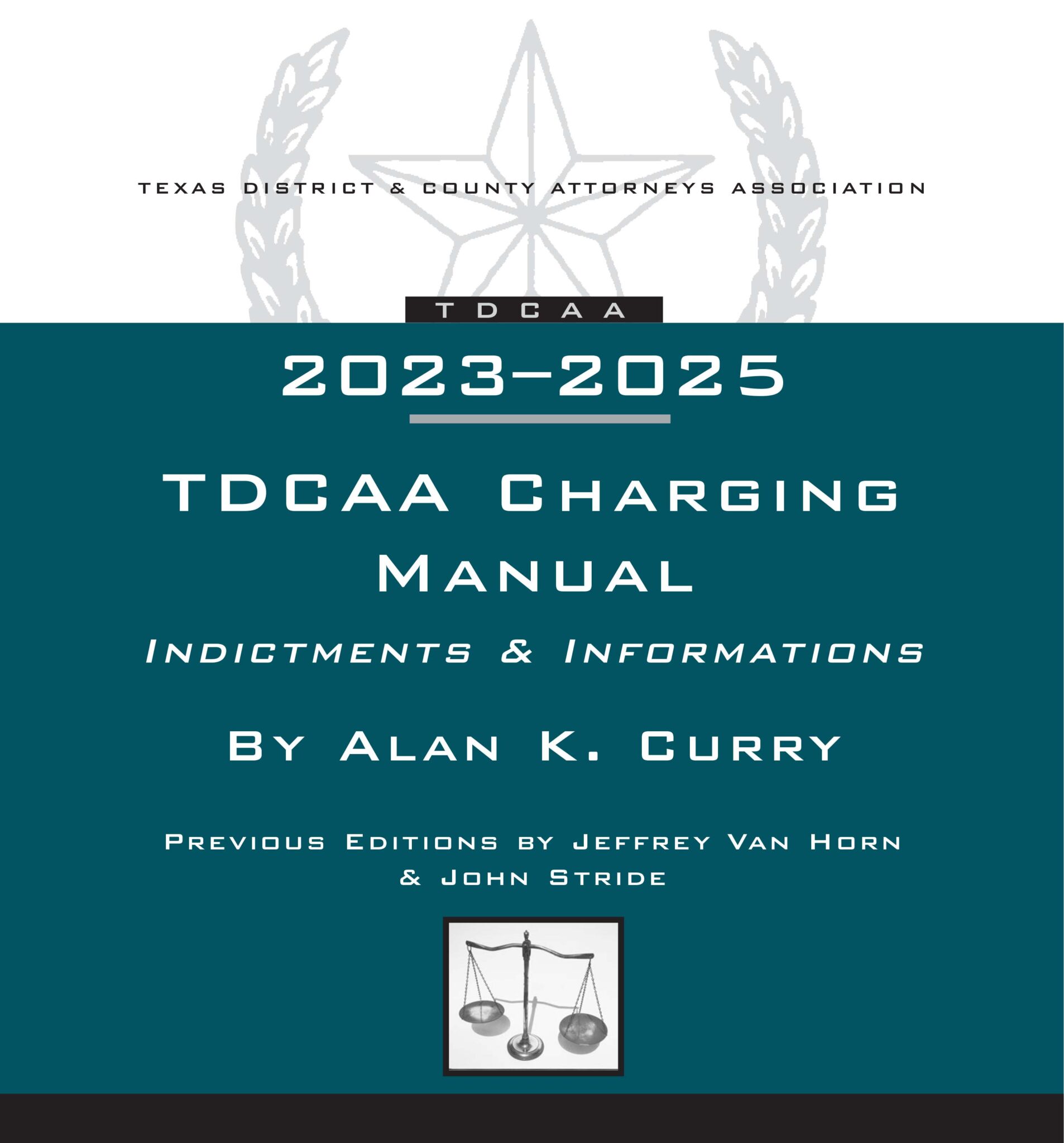 Charging Manual (Binder Only) 202325 Texas District & County