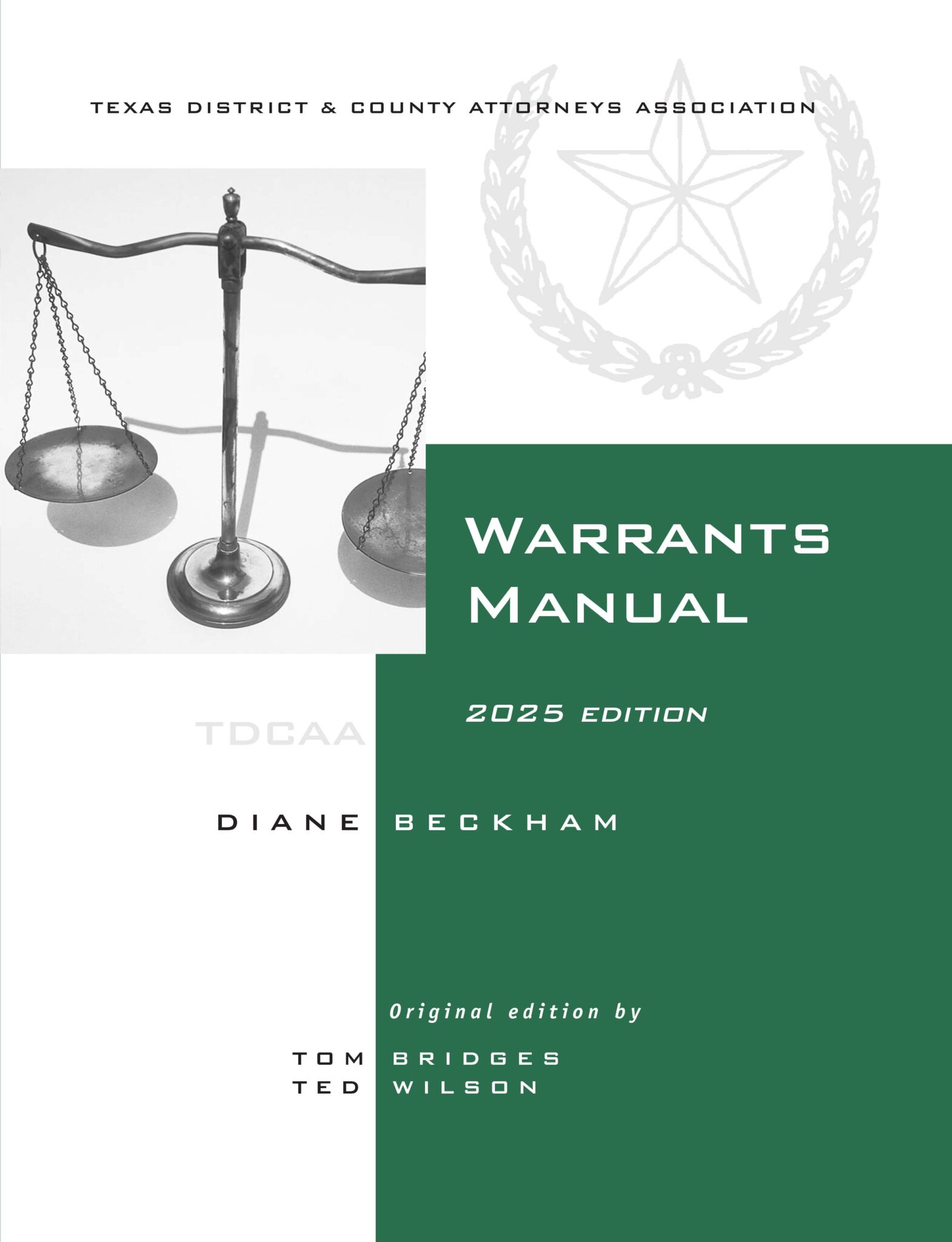 Warrants Manual (2025) Texas District & County Attorneys Association